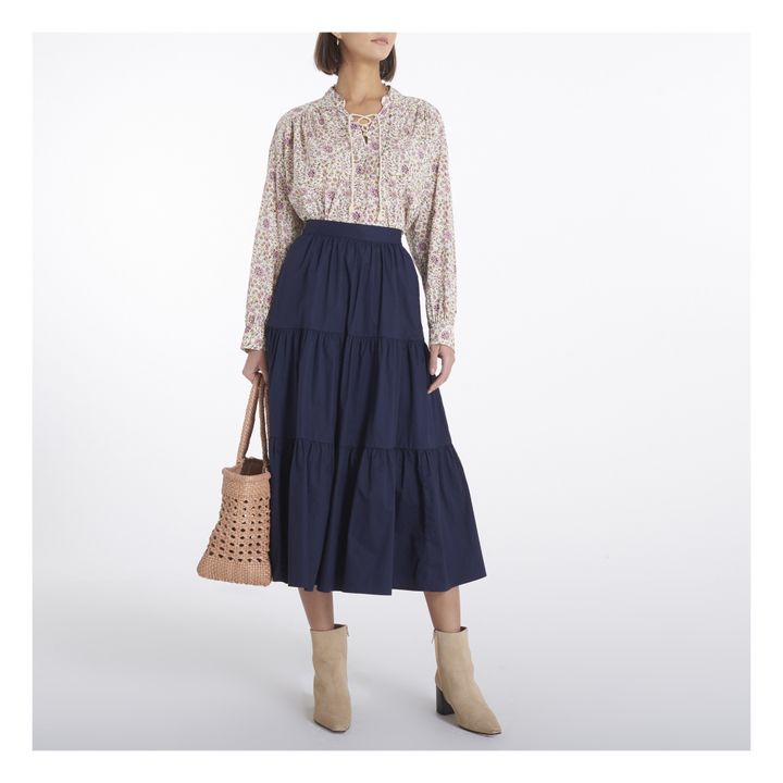 Lyric Blouse | Elfenbeinfarben- Produktbild Nr. 1