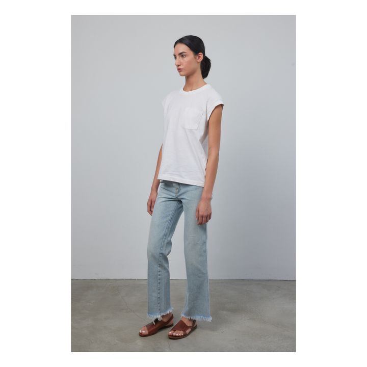 T-Shirt Pocket | Tile White- Immagine del prodotto n°2