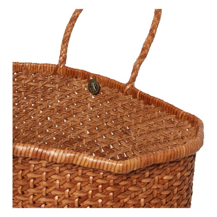 Criss Cross Tote Bag | Camel- Imagen del producto n°3