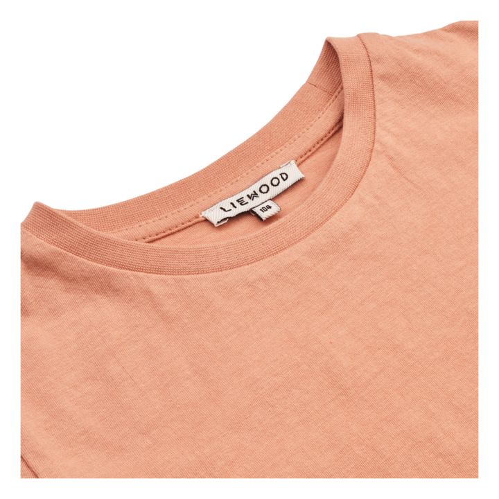 Apia Organic Cotton Short Sleeve T-Shirt | Rosa Viejo- Imagen del producto n°1