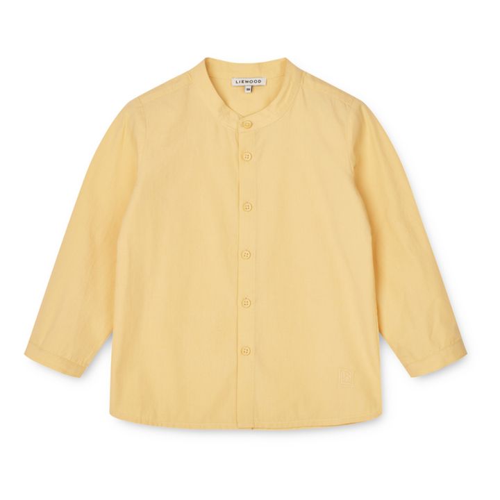 Austin Organic Cotton Long Sleeve Shirt | Amarillo- Imagen del producto n°0