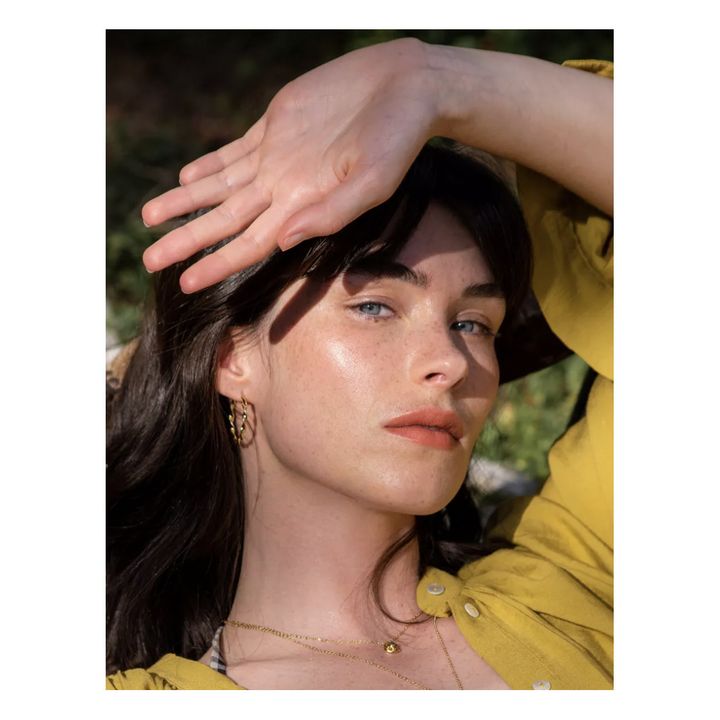Esméralda - Large hoop earrings | Gold- Product image n°0