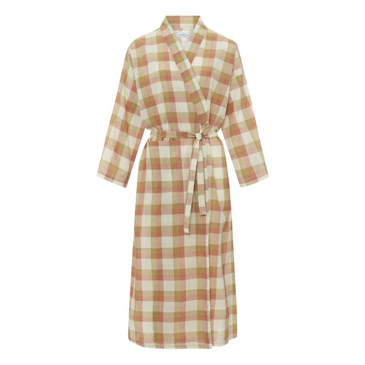 Garbin Checked Dressing Gown | Violeta- Imagen del producto n°0