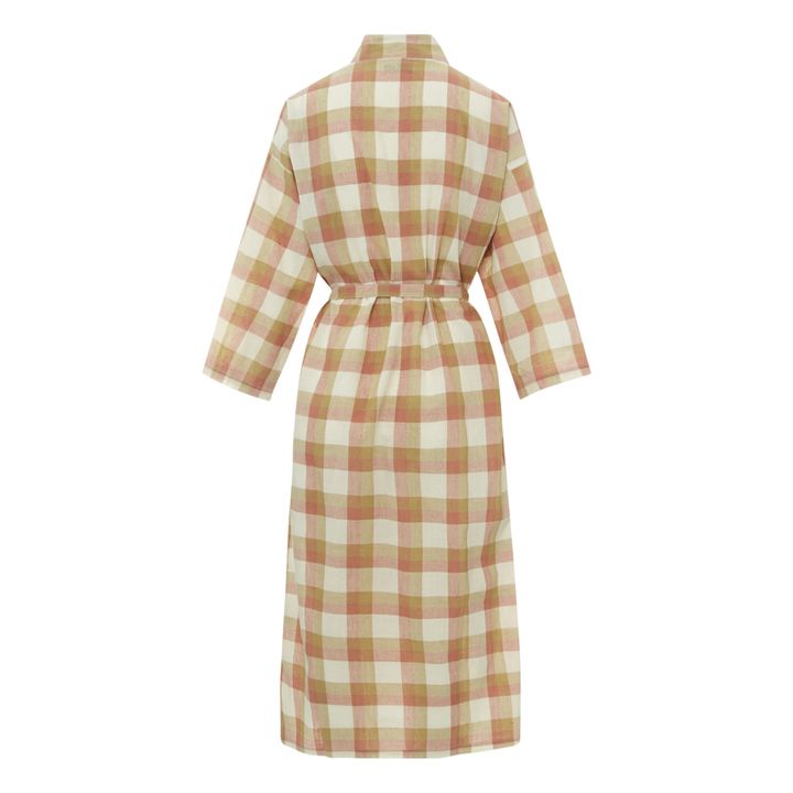 Garbin Checked Dressing Gown | Violeta- Imagen del producto n°1