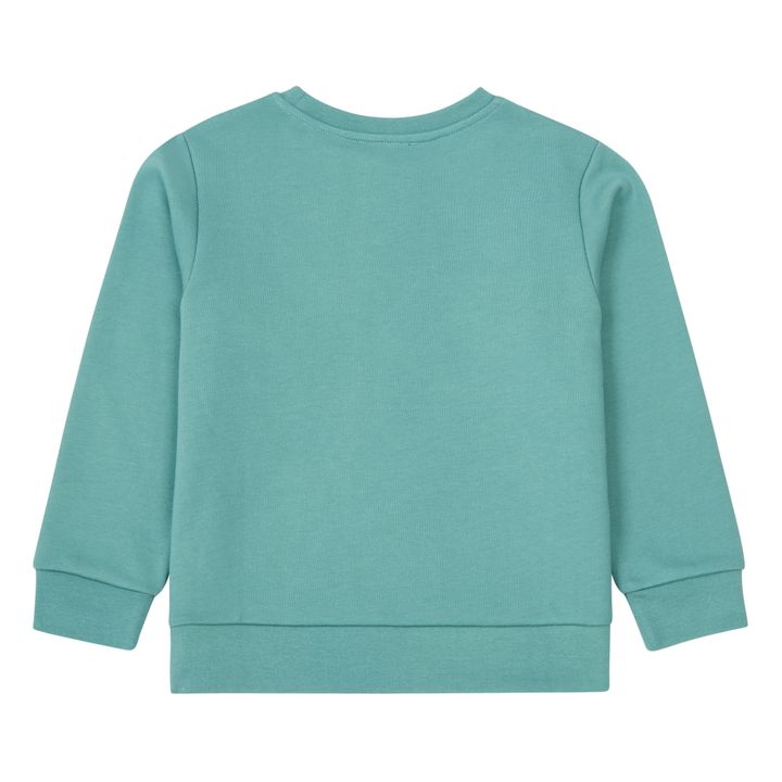 Sweatshirt Elie Bio-Baumwolle | Grün- Produktbild Nr. 2