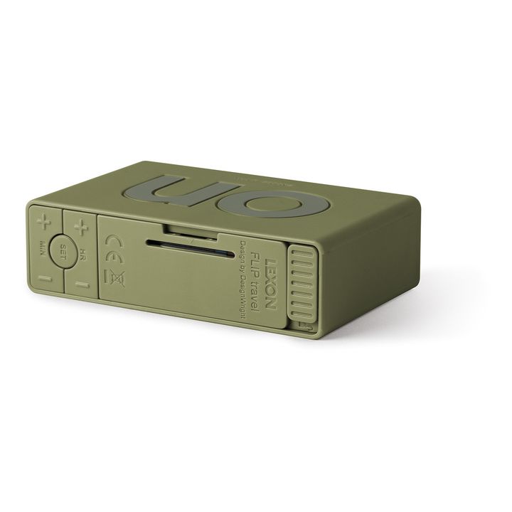 Flip+ Travel Alarm Clock | Khaki- Product image n°5