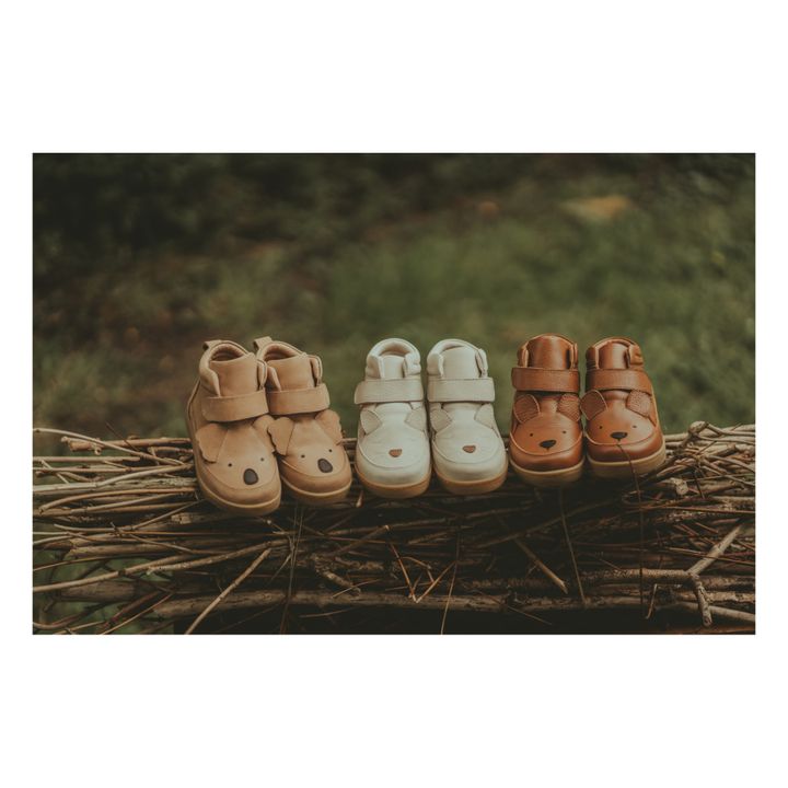 Baskets Scratchs Mika Ours | Cognac- Image produit n°3