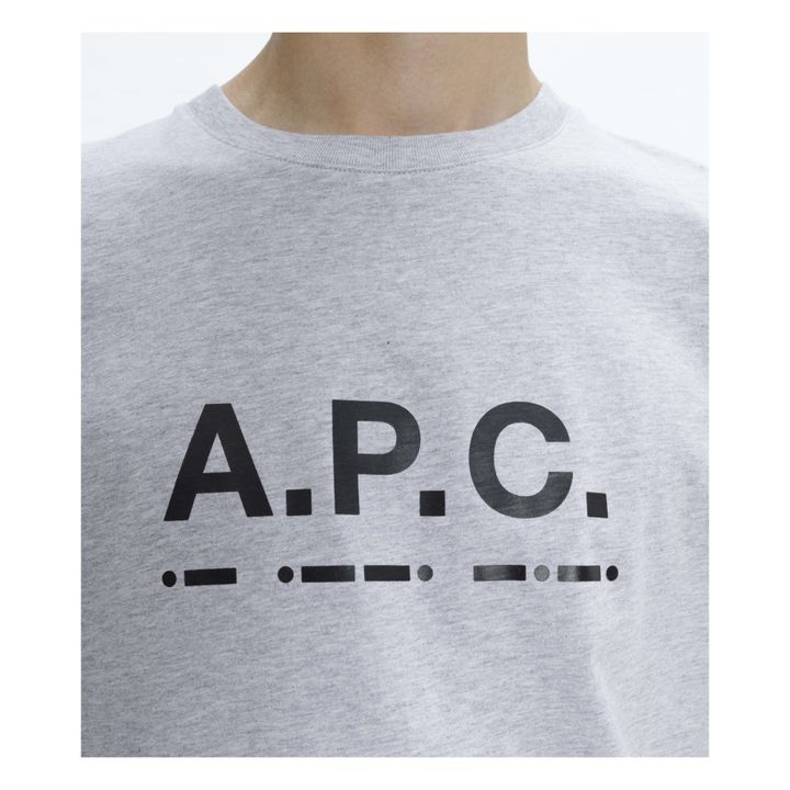 T-Shirt Sven | Gris chiné- Image produit n°3