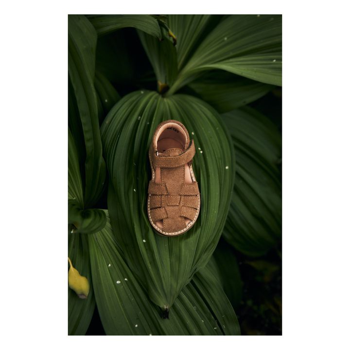Sandalen mit Klettverschluss Classic Wildleder | Braun- Produktbild Nr. 5