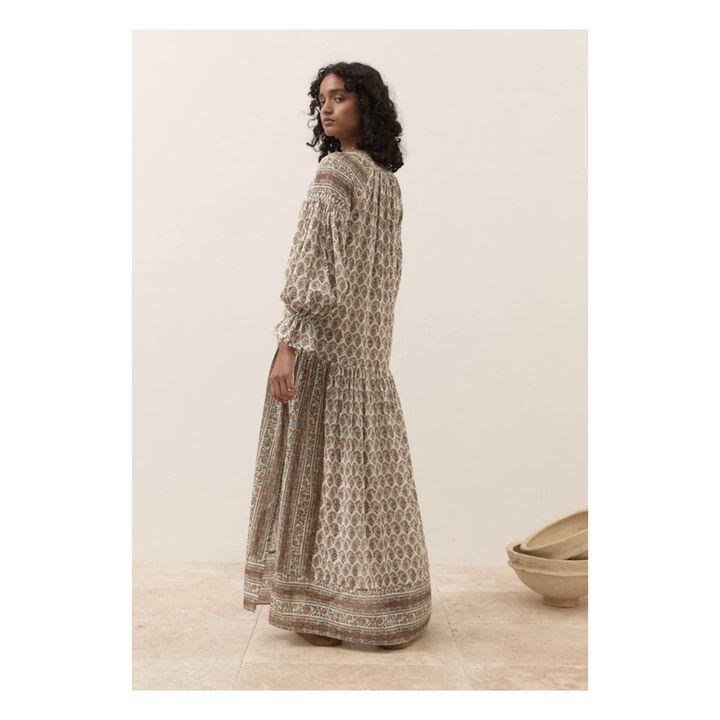 Maxi Beso Dress | Blanco- Imagen del producto n°2