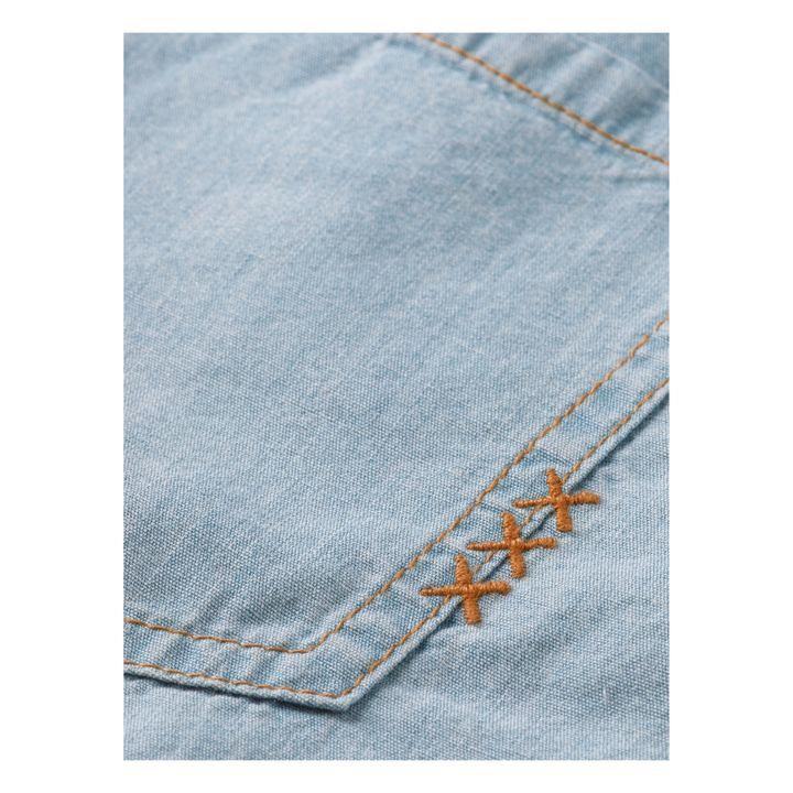 Kurzer Overall Lightweight | Light Denim- Produktbild Nr. 6