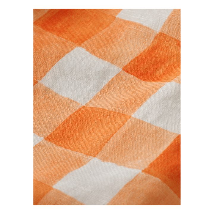 Pantaloncini a quadri | Arancione- Immagine del prodotto n°1