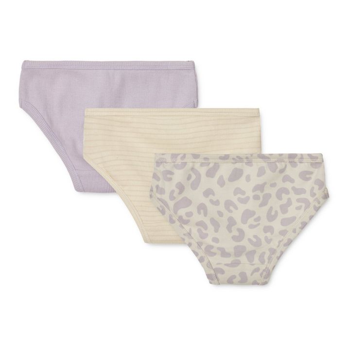 Nanette Organic Cotton Briefs - Set of 3 | Mauve- Produktbild Nr. 2
