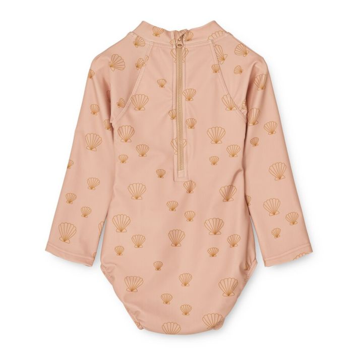 Maxime Anti-UV Recycled Material Playsuit | Rosa Viejo- Imagen del producto n°2