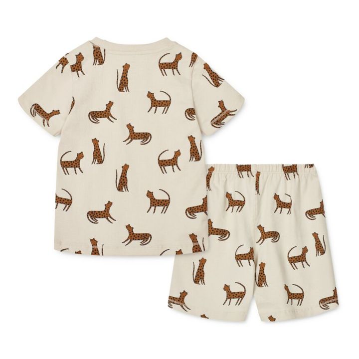 Ensemble de pyjama Coton Bio Ilford | Camel- Image produit n°3
