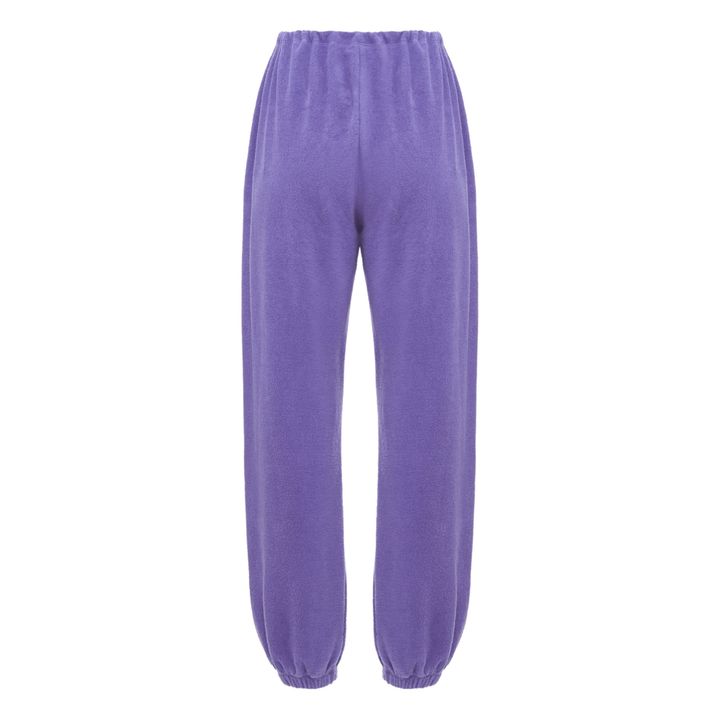 Pantalón jogger de felpa | Violeta- Imagen del producto n°2