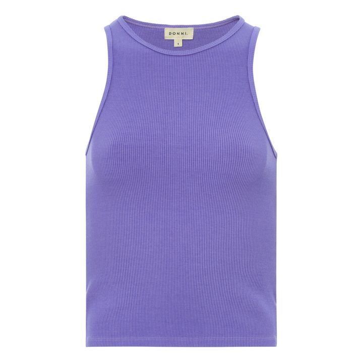 Camiseta interior acanalada | Violeta- Imagen del producto n°0
