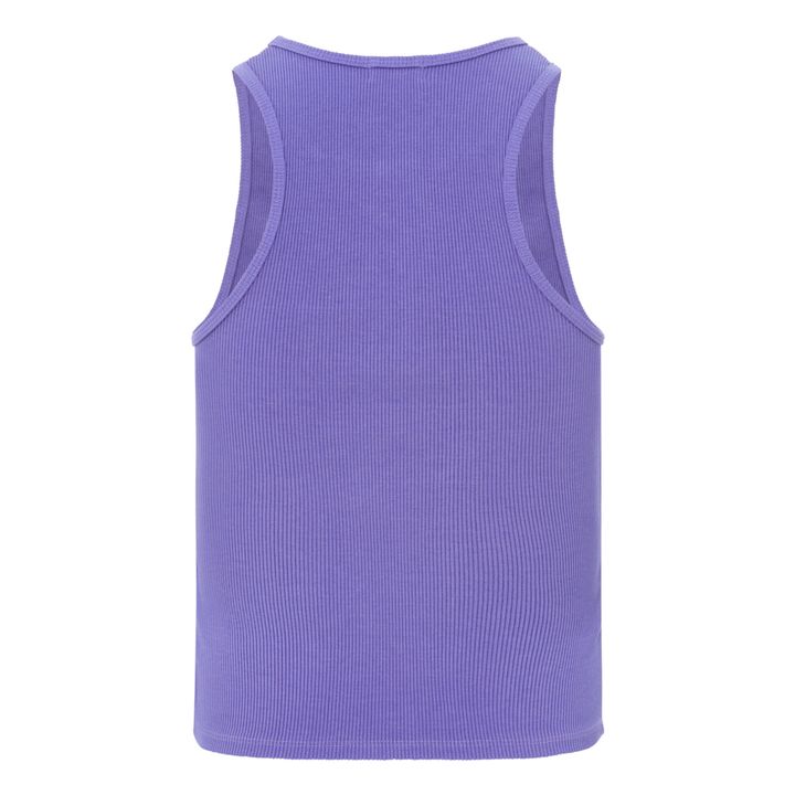 Camiseta interior acanalada | Violeta- Imagen del producto n°2