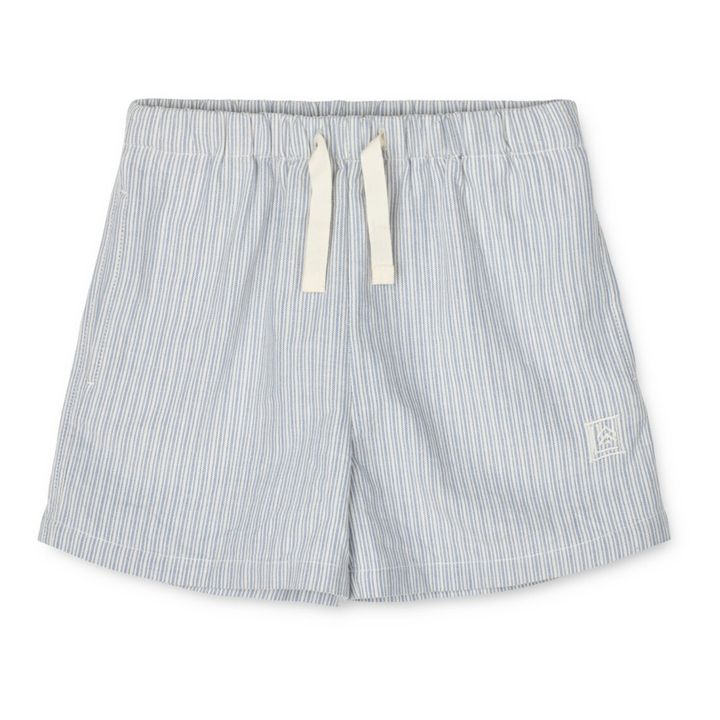 Shorts Bio-Baumwolle Madison | Blau- Produktbild Nr. 0