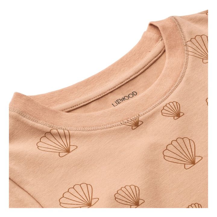 Ilford Organic Cotton Pyjama Set | Pink- Product image n°1