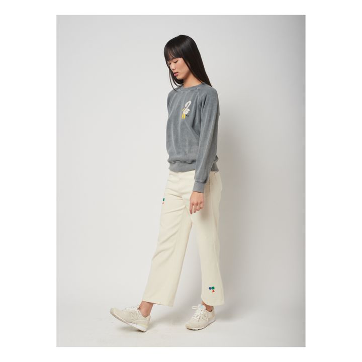 Pelican Organic Cotton Sweatshirt | Charcoal grey- Product image n°1