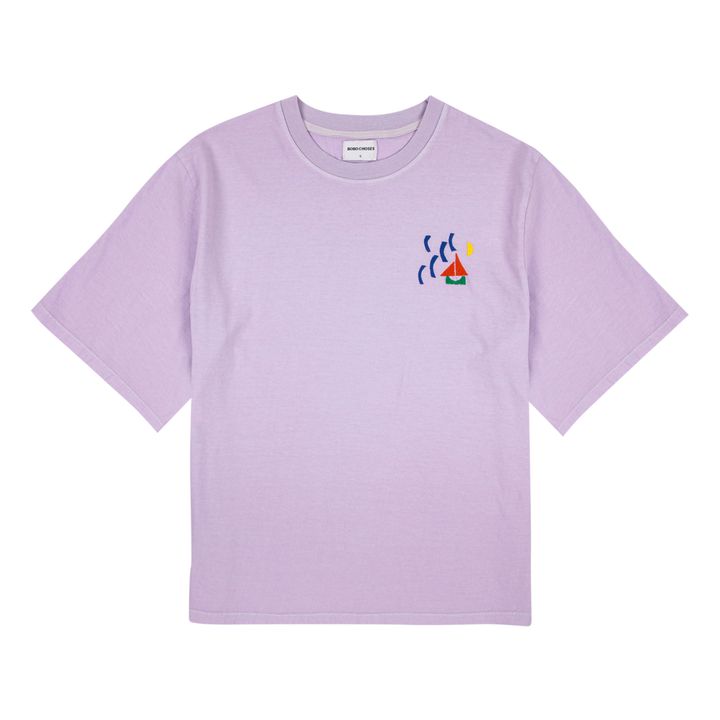 Organic Cotton T-Shirt | Lilla- Immagine del prodotto n°0