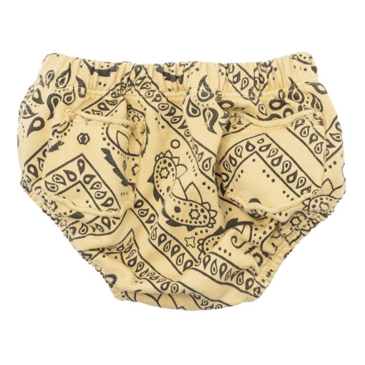 Bloomer Bio-Baumwolle mit Bandana-Aufdruck | Gelb- Produktbild Nr. 1