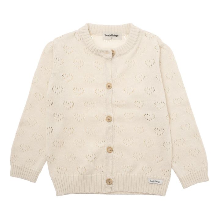 Strickjacke Herzen | Seidenfarben- Produktbild Nr. 0