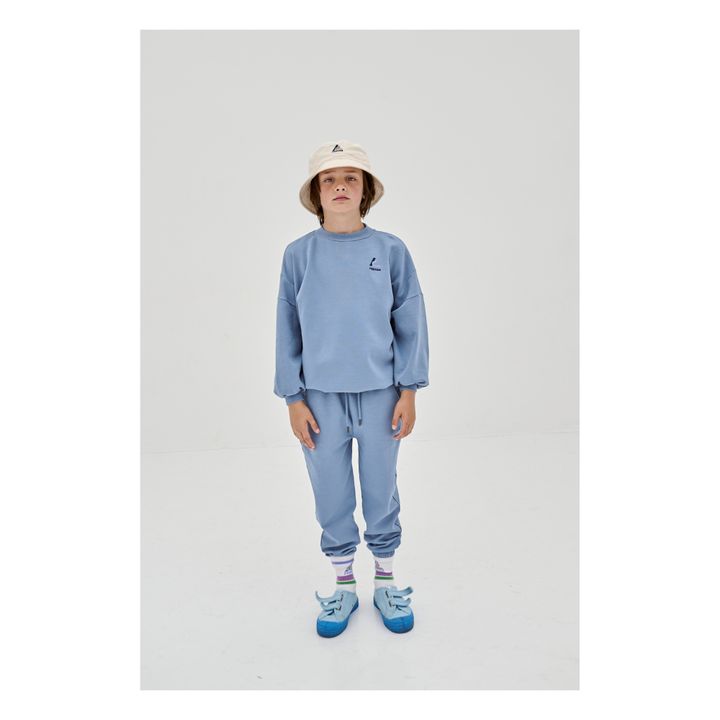 Sudadera con mangas Ballon | Azul Gris- Imagen del producto n°4