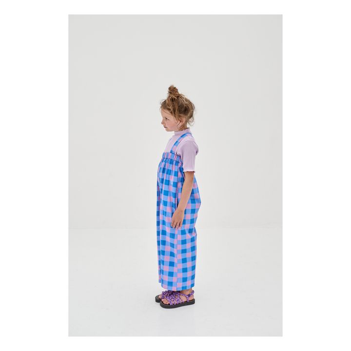 Jumpsuit kariert Wavy | Blau- Produktbild Nr. 8