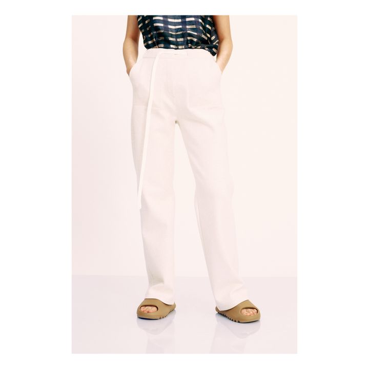 Pantalones Islet | Crema- Imagen del producto n°1