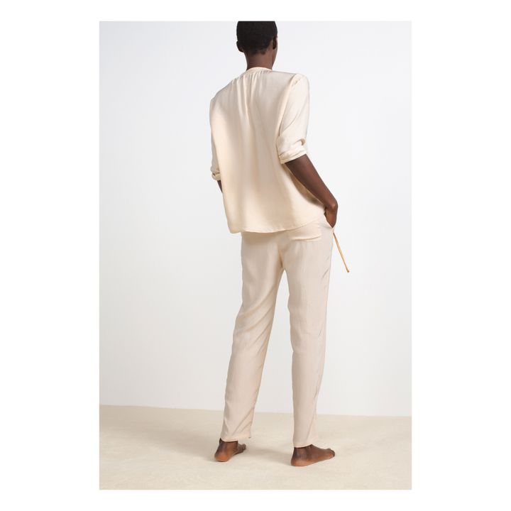 Hemd Harmonia Cupro | Nude Beige- Produktbild Nr. 3