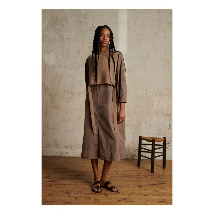 Tasmania Wool Sweater | Beige chiné- Imagen del producto n°1