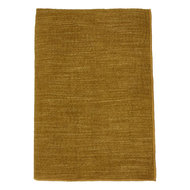 Mantita Vice Versa de tela nómada | Ocre- Imagen del producto n°0