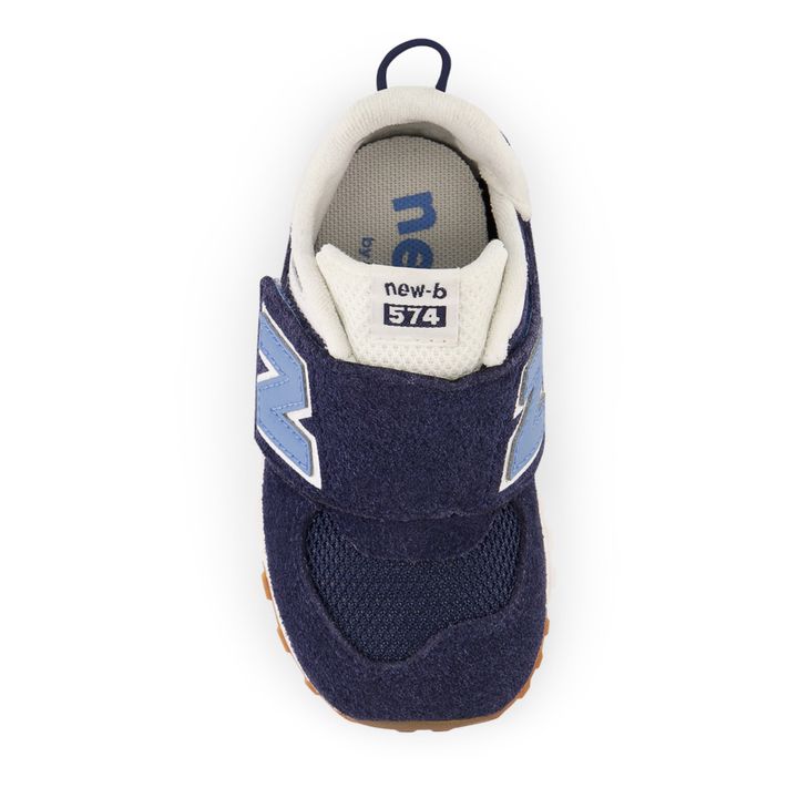 Suede 574 Velcro Baby Sneakers | Azul- Imagen del producto n°2