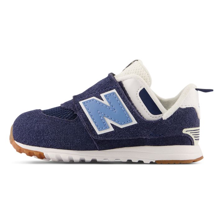 Suede 574 Velcro Baby Sneakers | Azul- Imagen del producto n°4