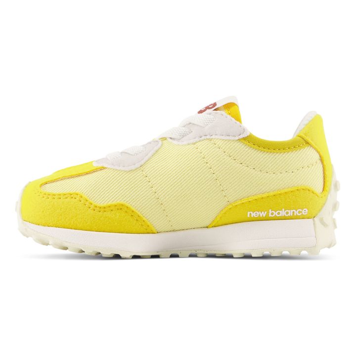327 Elasticated Lace-Up Sneakers | Giallo- Immagine del prodotto n°3