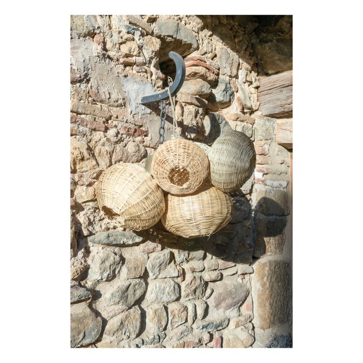Hängeleuchte Kugel aus Weide 20 cm- Produktbild Nr. 1