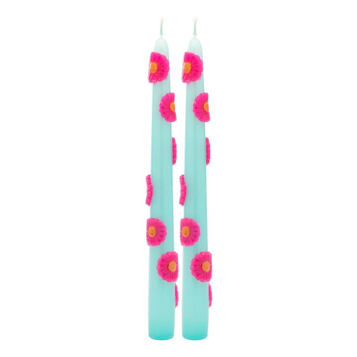 Bougies Floral 3D - Set de 2- Image produit n°0