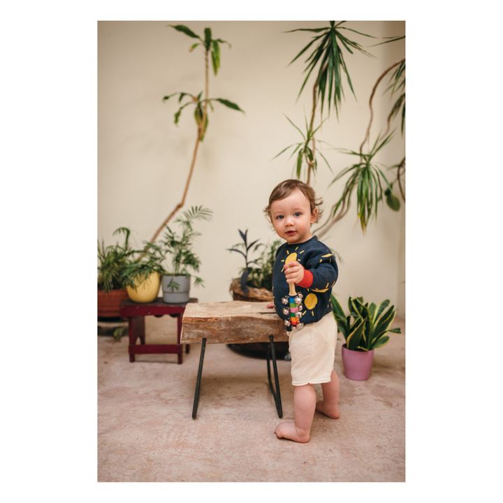 Sun Organic Cotton Knit Sweater | Gelb- Produktbild Nr. 3