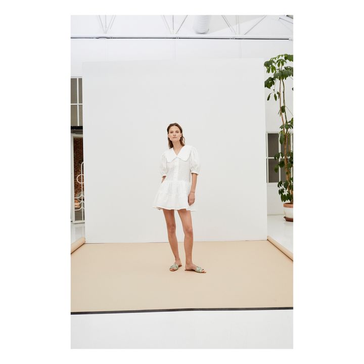 Vestito Antonella | Bianco- Immagine del prodotto n°3