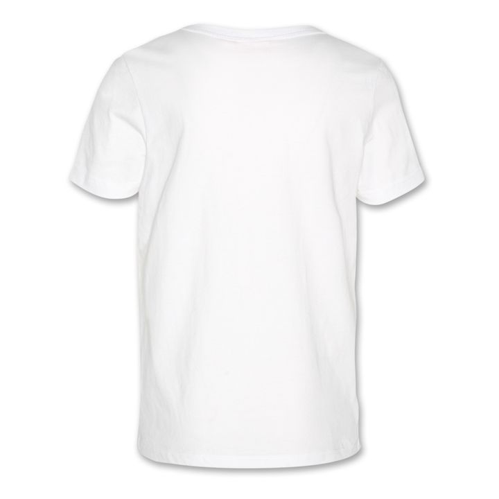 T-Shirt Mat Tennis aus recycelter Baumwolle | Weiß- Produktbild Nr. 3