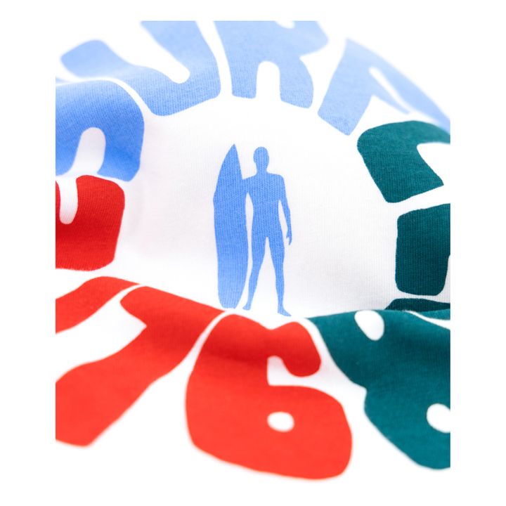 T-shirt Mat Surfclub in cotone ricilato | Bianco- Immagine del prodotto n°3