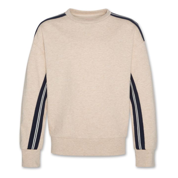Sweatshirt Zachary Tape recycelte Baumwolle | Hafer- Produktbild Nr. 0