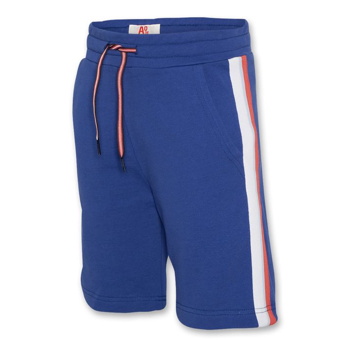 Bermuda Shorts Elliot Tape aus recycelter Baumwolle | Blau- Produktbild Nr. 4
