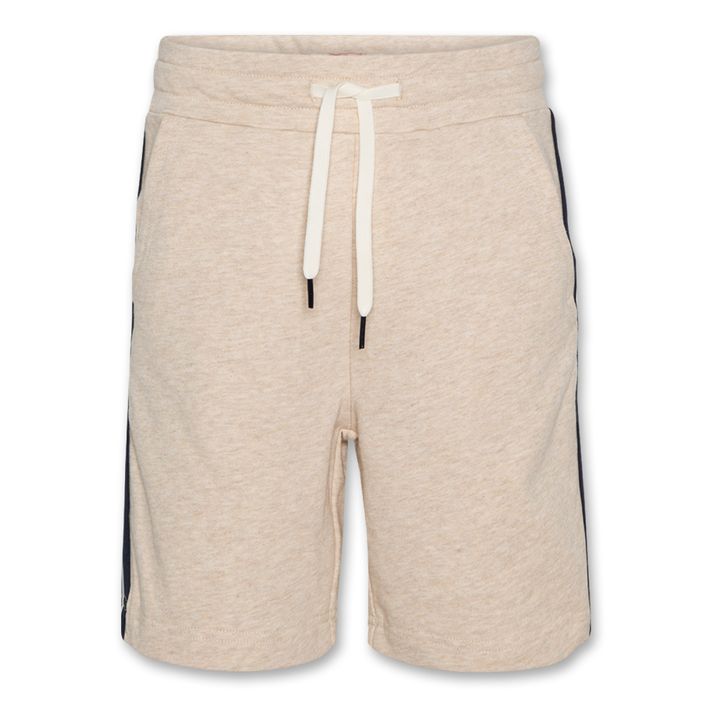 Bermudas de algodón reciclado Elliot Tape | Crudo- Imagen del producto n°0