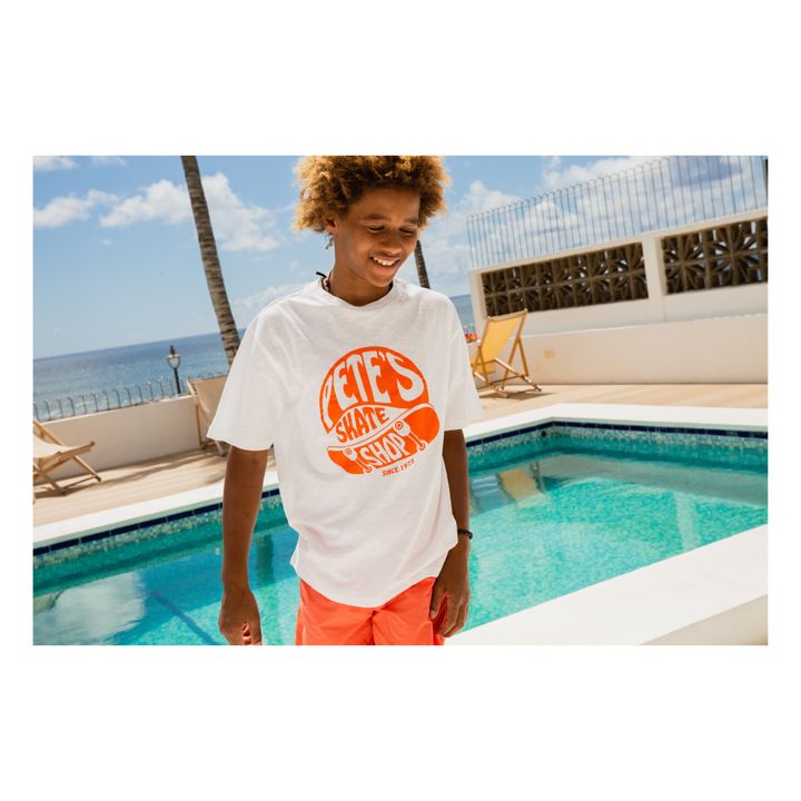 Organic Cotton Pete's T-Shirt | Blanco- Imagen del producto n°1