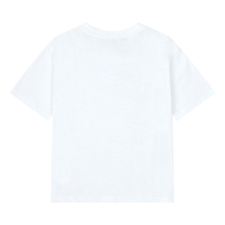 Organic Cotton Pete's T-Shirt | Blanco- Imagen del producto n°4