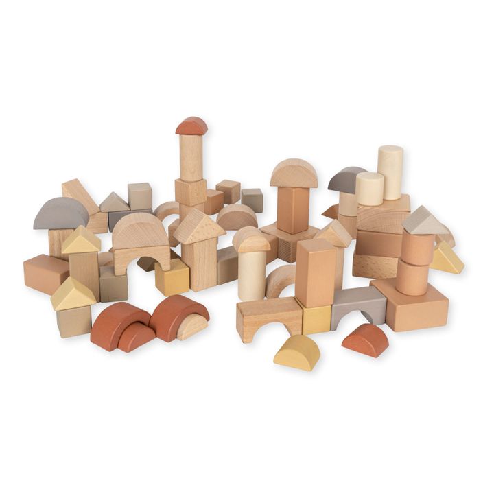Formes à empiler en bois FSC - Set de 72- Produktbild Nr. 3