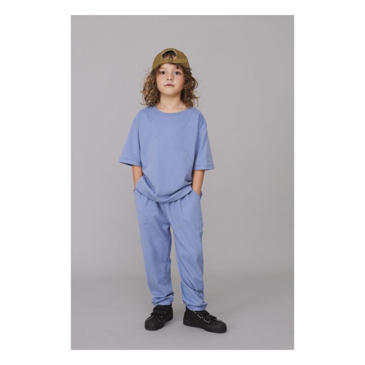 T-shirt Oversize Coton Bio | Bleu- Image produit n°1